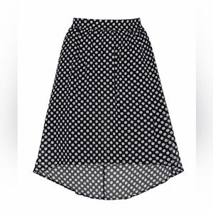 Forever 21 polka skirt chiffon flowy small